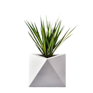 6" Desk Planter – Modern Ceramic Pot for Small Plants